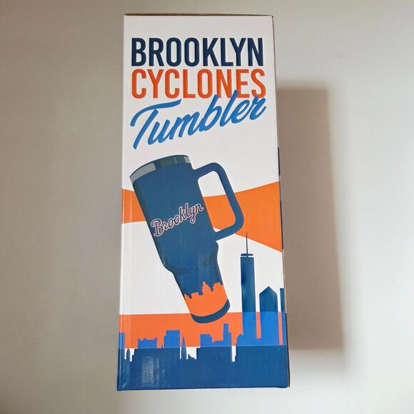 BROOKLYN CYCLONES SGA TUMBLER CONEY ISLAND COFFEE TRAVEL MUG BEVERAGE CUP - Picture 1 of 7